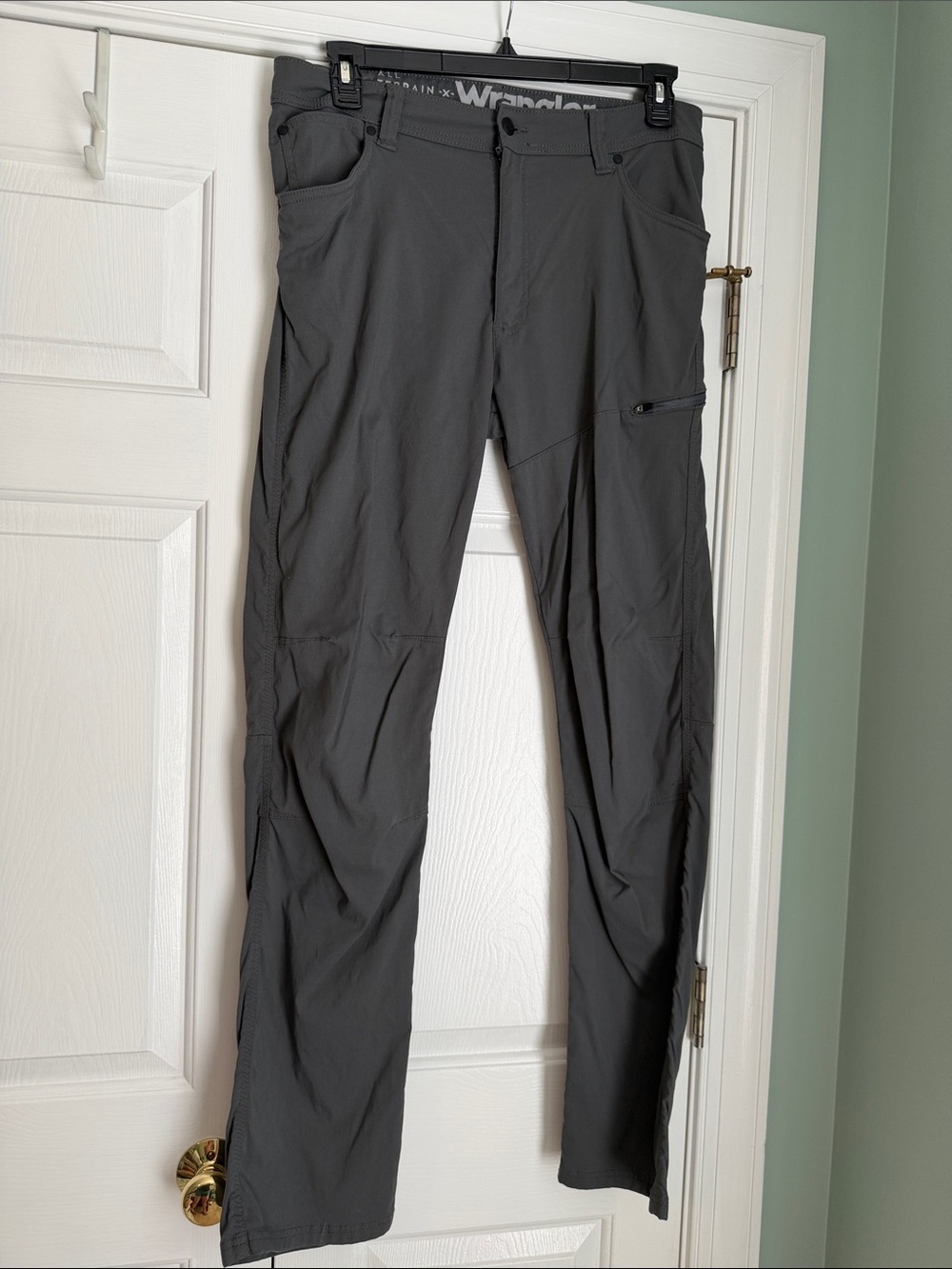 Wrangler Men's Dark Gray Cargo Outdoor Pants